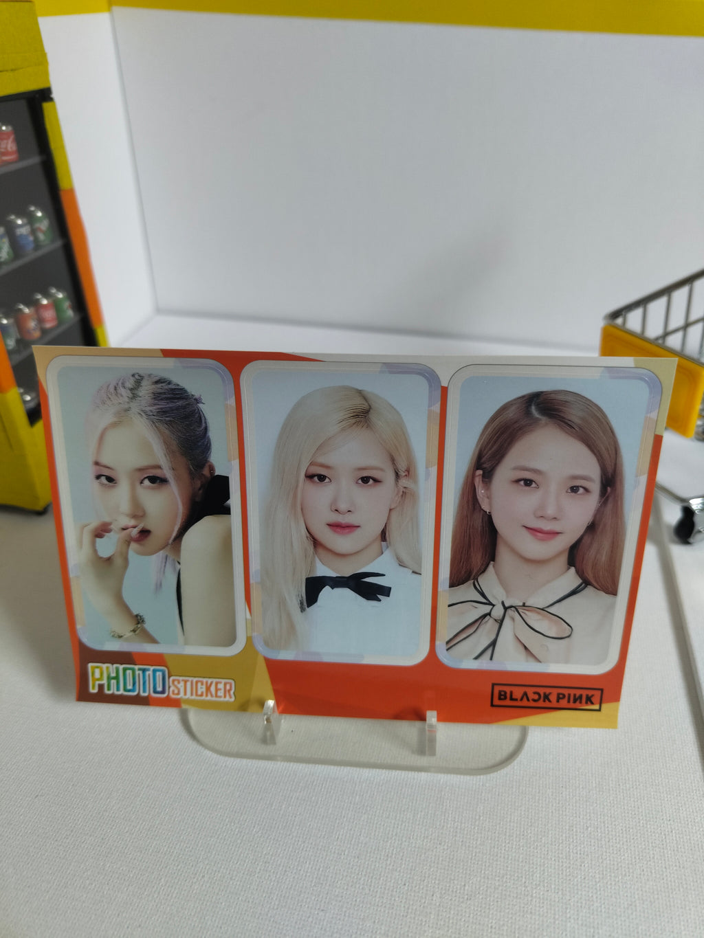 Black Pink Sticker Set