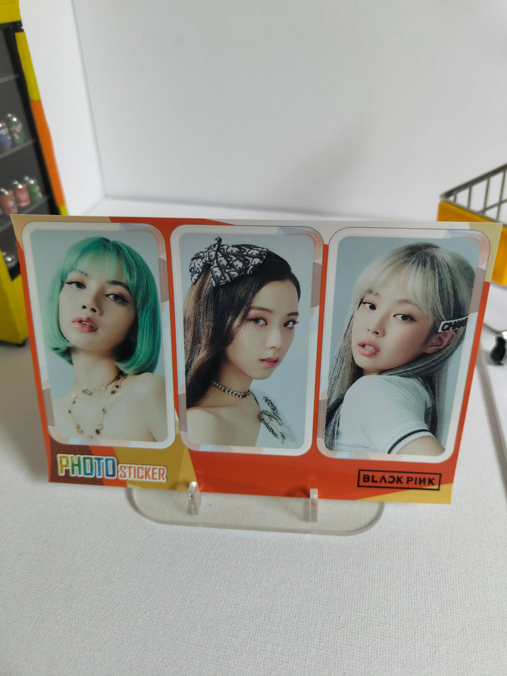 Black Pink Sticker Set