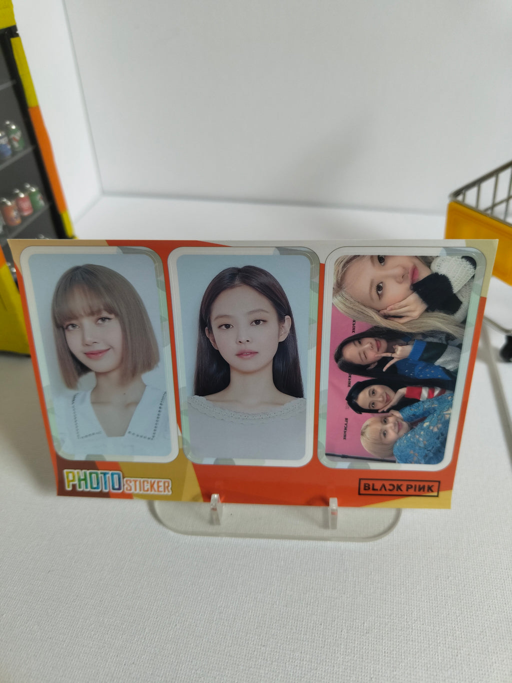 Black Pink Sticker Set