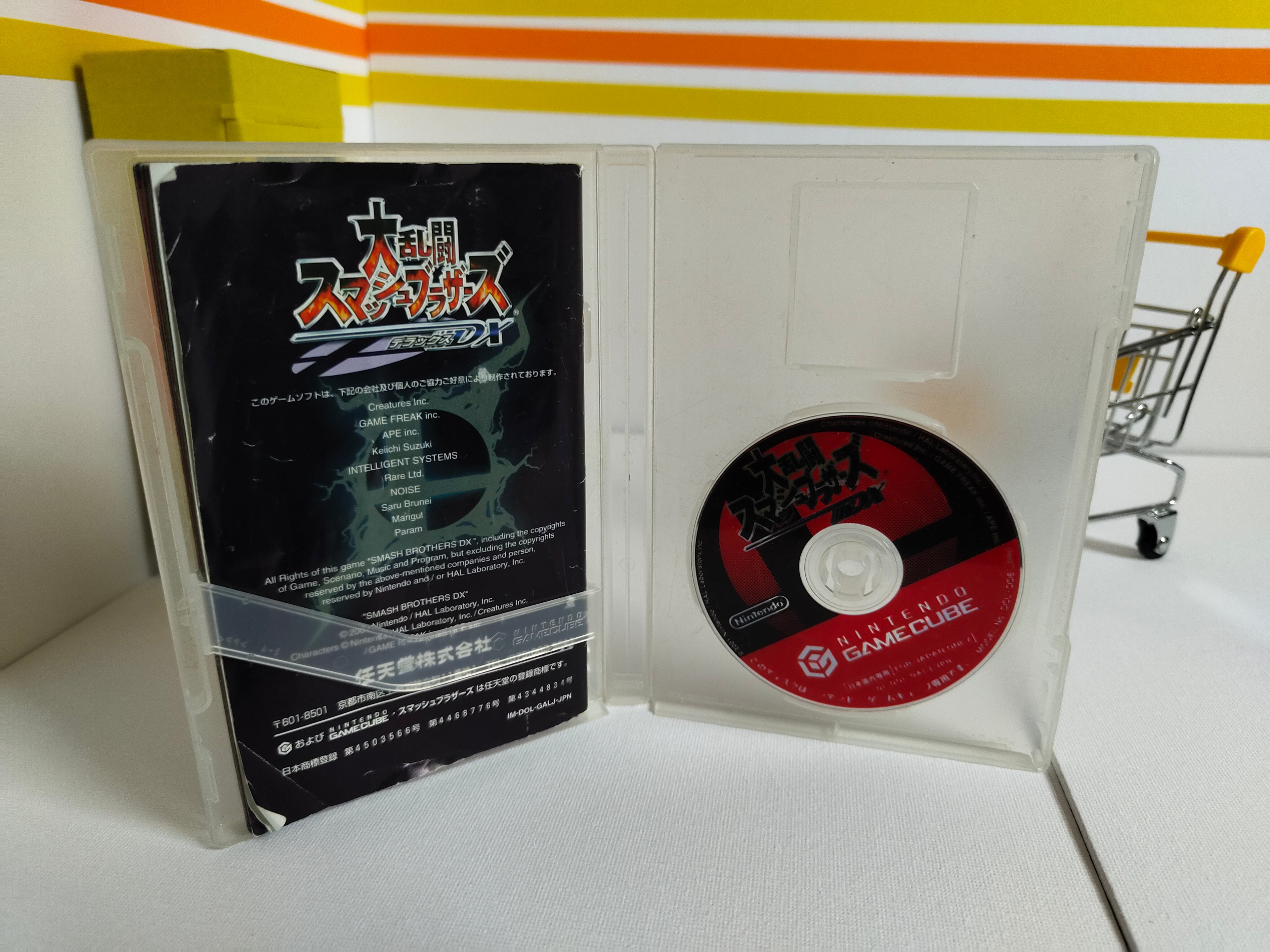 Super Smash Bros. Melee With Sleeve GameCube