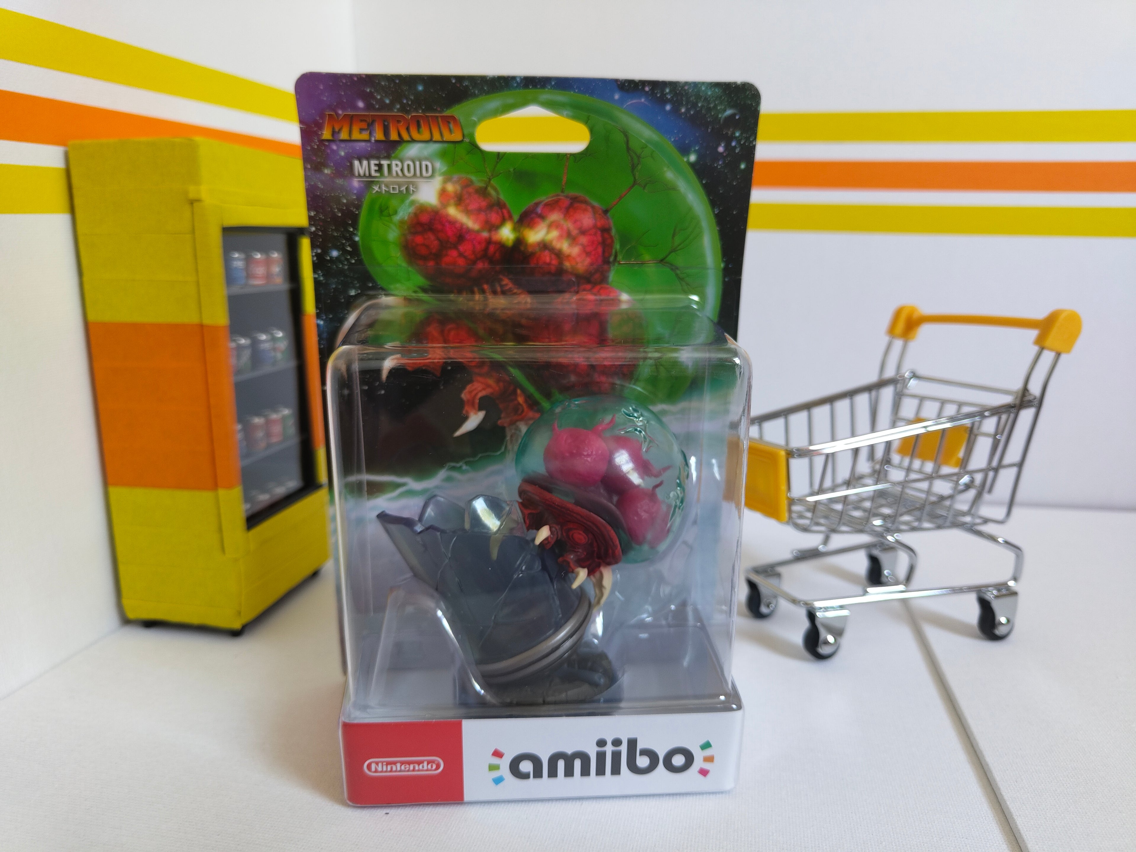Metroid Samus Returns Metroid Amiibo Boxed
