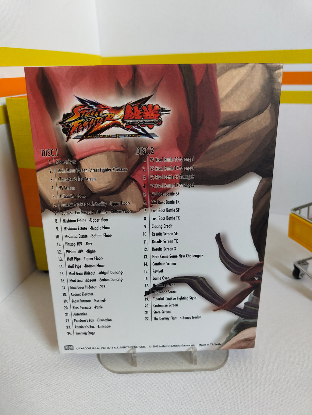 Street Fighter X Tekken CD/Art Book