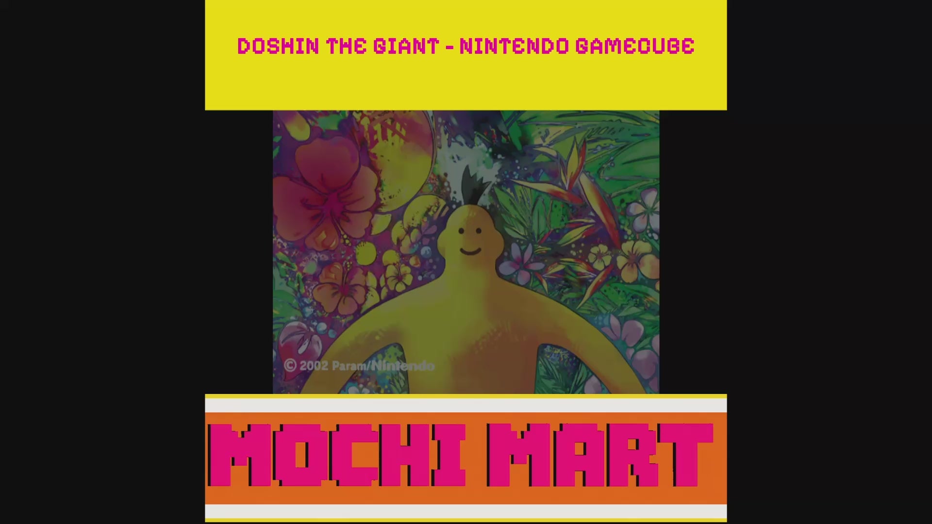 Doshin The Giant Nintendo GameCube