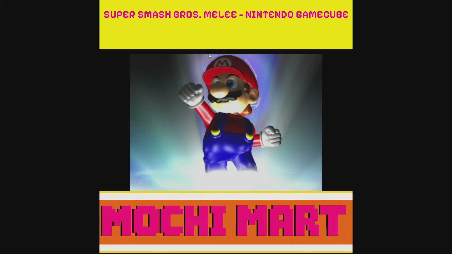 Super Smash Bros. Melee With Sleeve GameCube